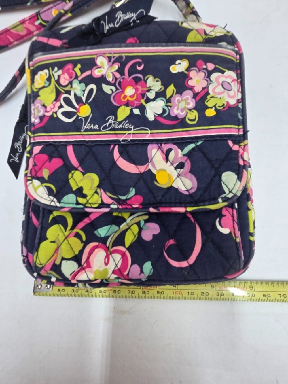 Vera Bradley Floral Small Crossbody Bag - Picture 15 of 16